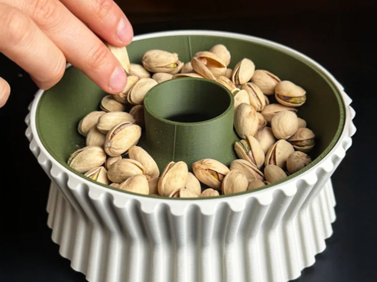 3d printed Pistachio Bowl