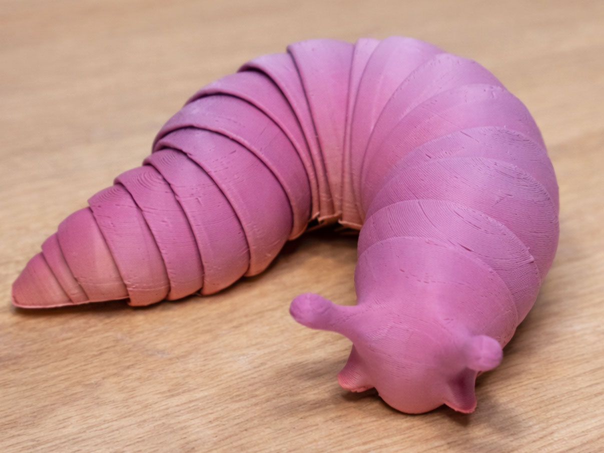 3d printed articulated slug