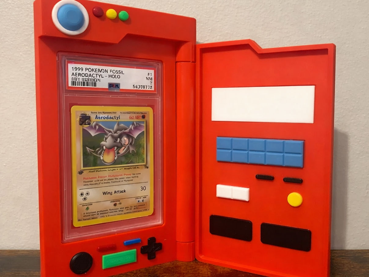 3d printed Pokedex PSA Stand