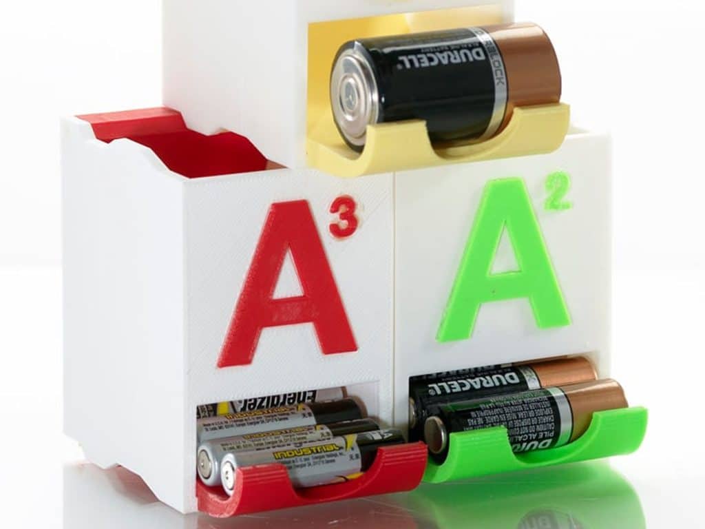 3d printed battery dispenser