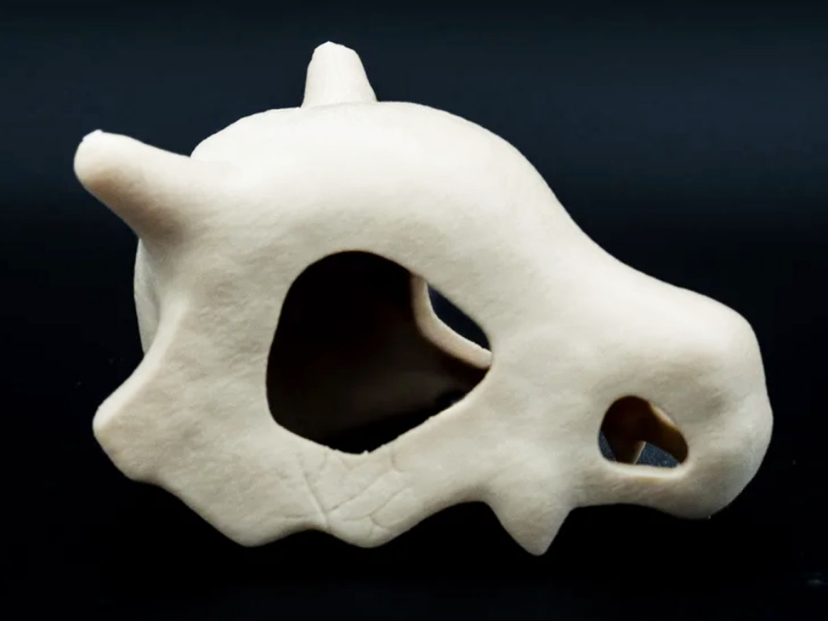 3d printed cubone skull