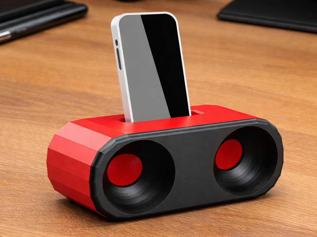 3d printed phone amplifier