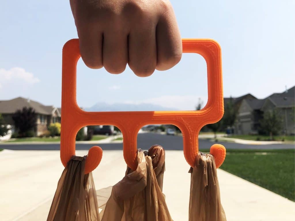 3d printed grocery Bag Holder