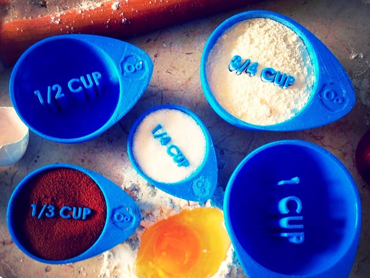 3D printed measuring cups