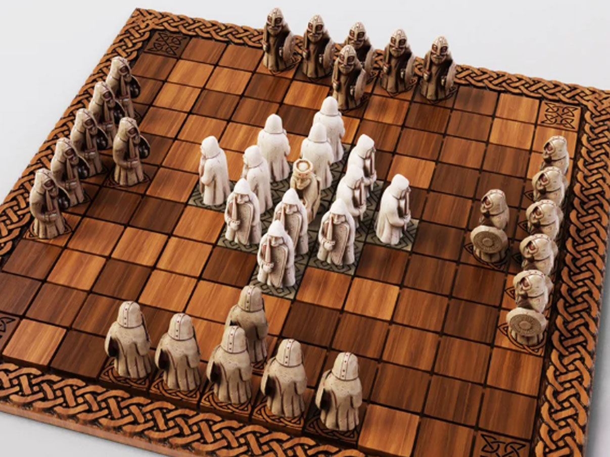 30 Board Game 3D Prints You Can Make in 2026 7 Hnefatafl viking chess set 3d model