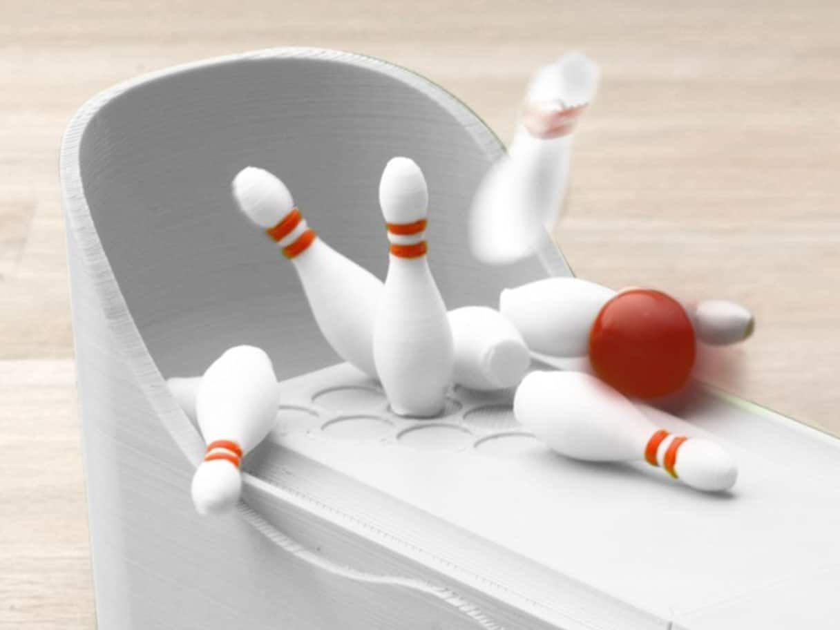3d printed bowling game