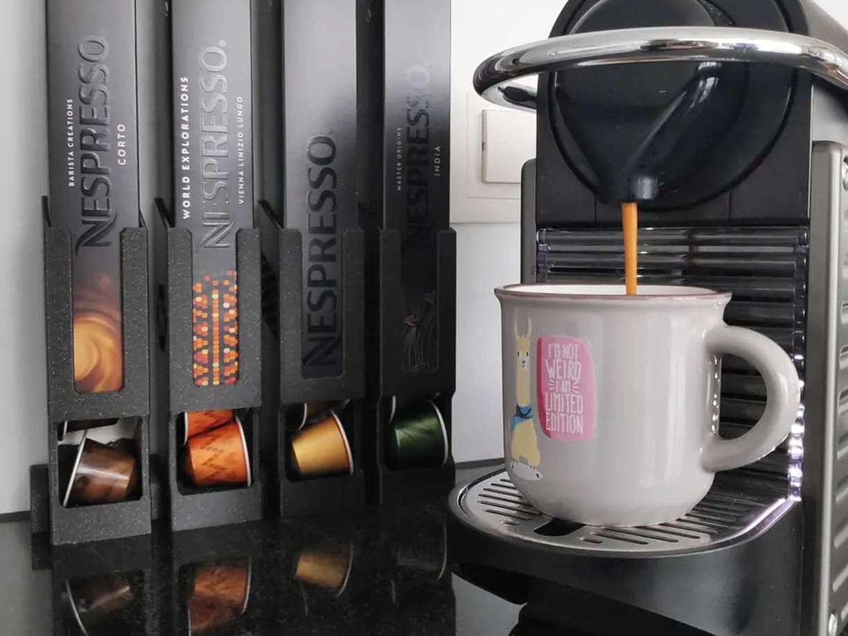Nespresso capsule dispenser