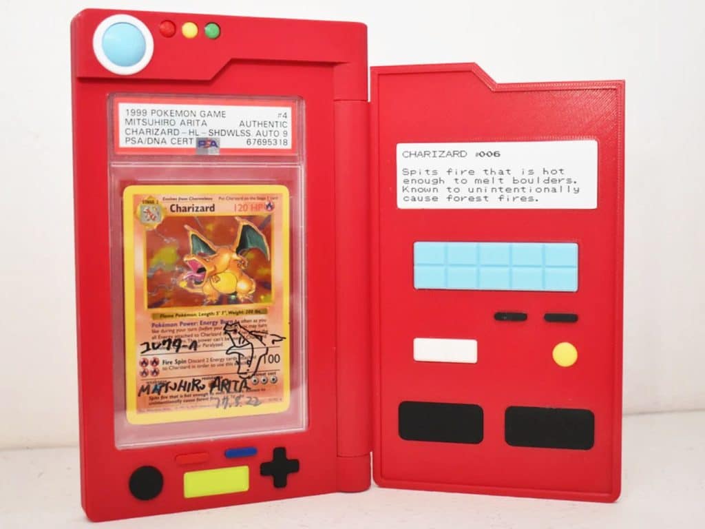 STL file Pokedex for a Pokemon Card 🐉・3D printable design to