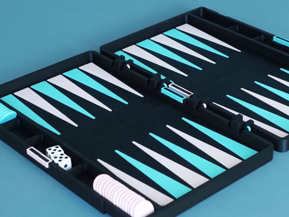 3d printed backgammon board game set