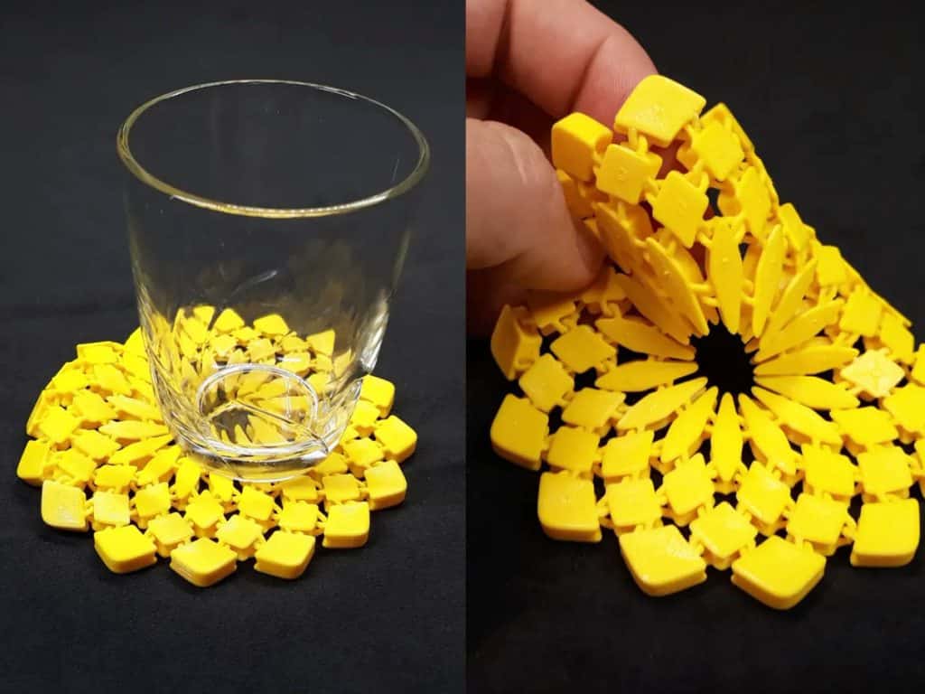 3d printed drink coaster