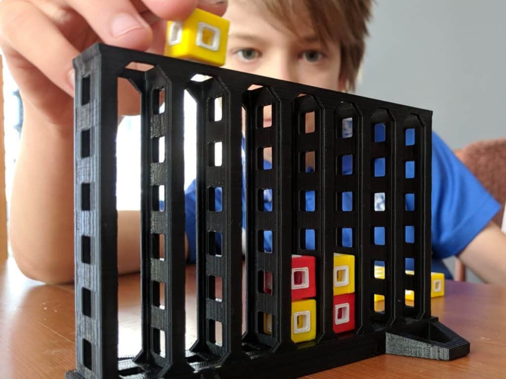 3d printed connect 4