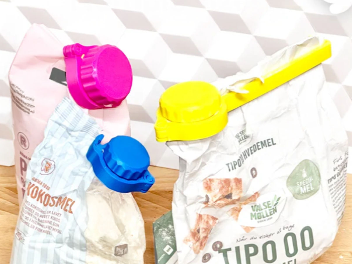 kitchen bag clip 3d print