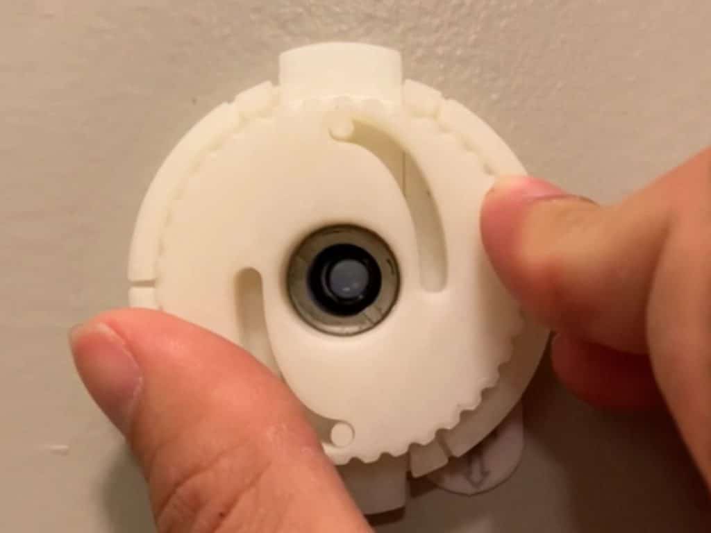3d printed Peep Hole Cover