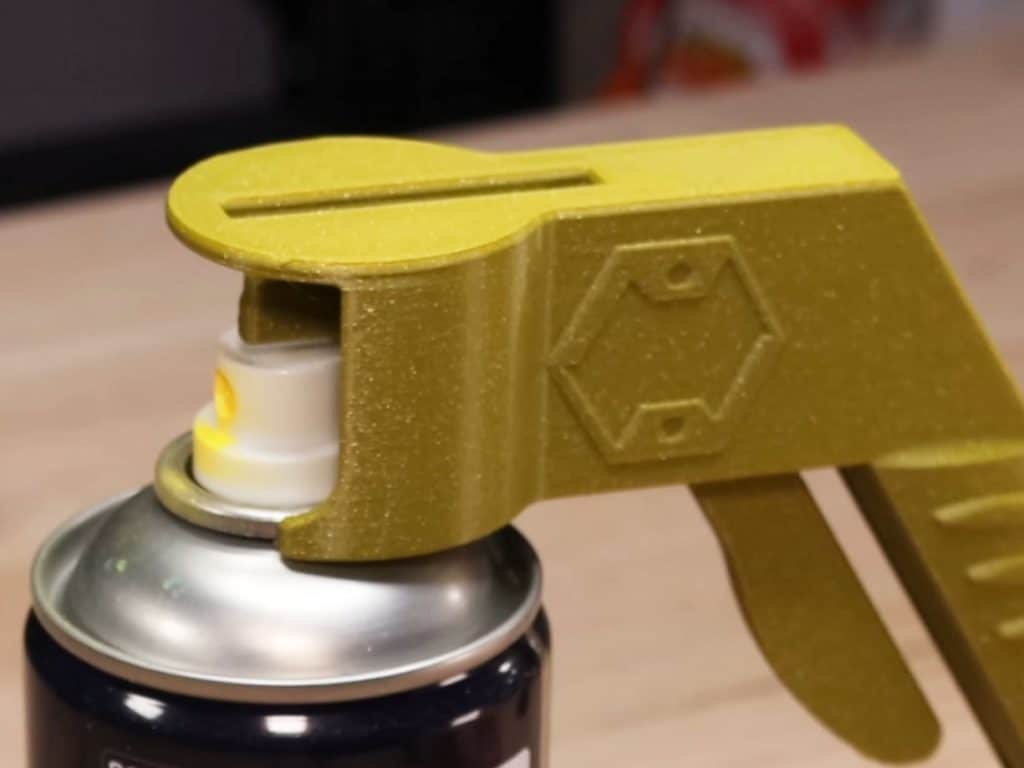 3d printed spray can trigger