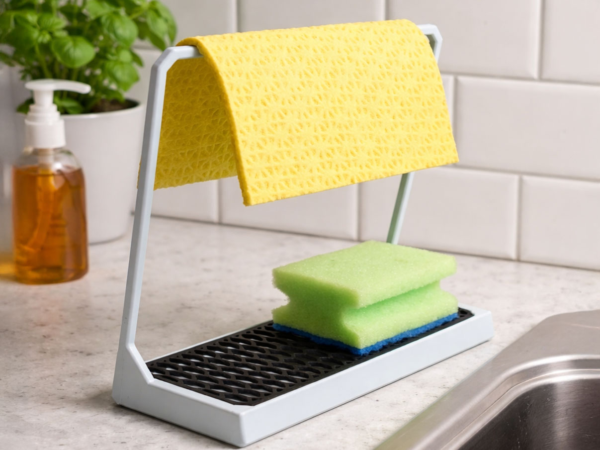 50 Useful 3D Printed Kitchen Gadgets and Tools for 2026 17 3d printed Sponge holder