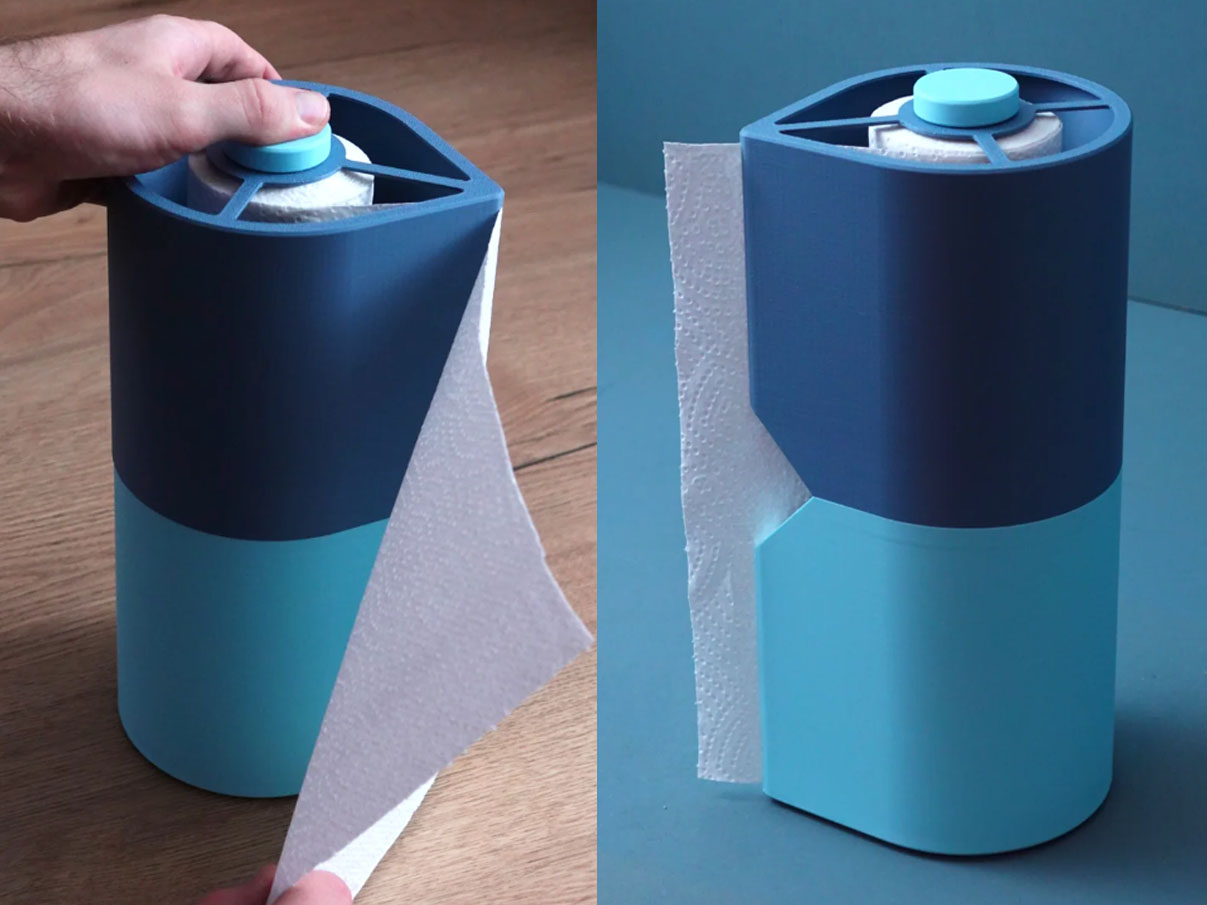 50 Useful 3D Printed Kitchen Gadgets and Tools for 2026 10 3d printed paper towel holder