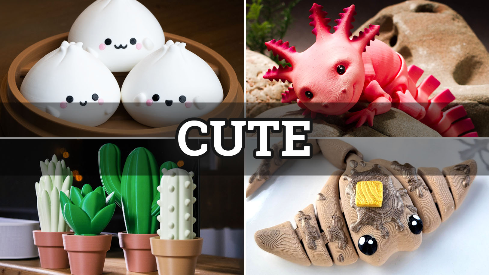 Cute 3D prints