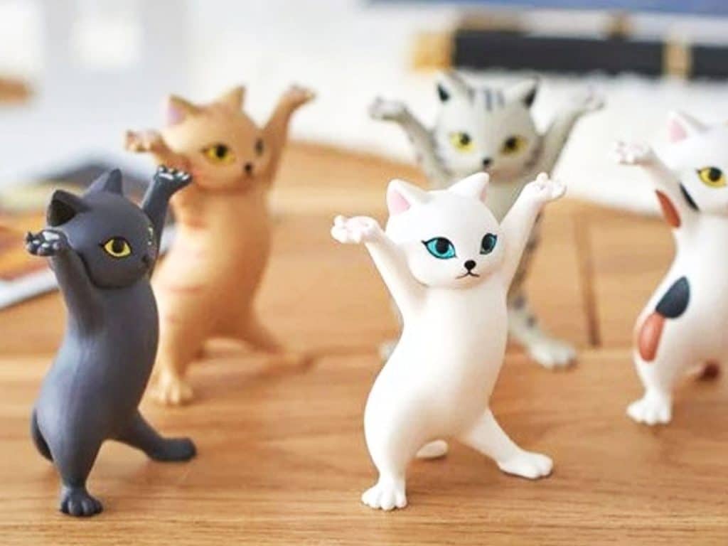 Posing Cat Figure​ 3D Print