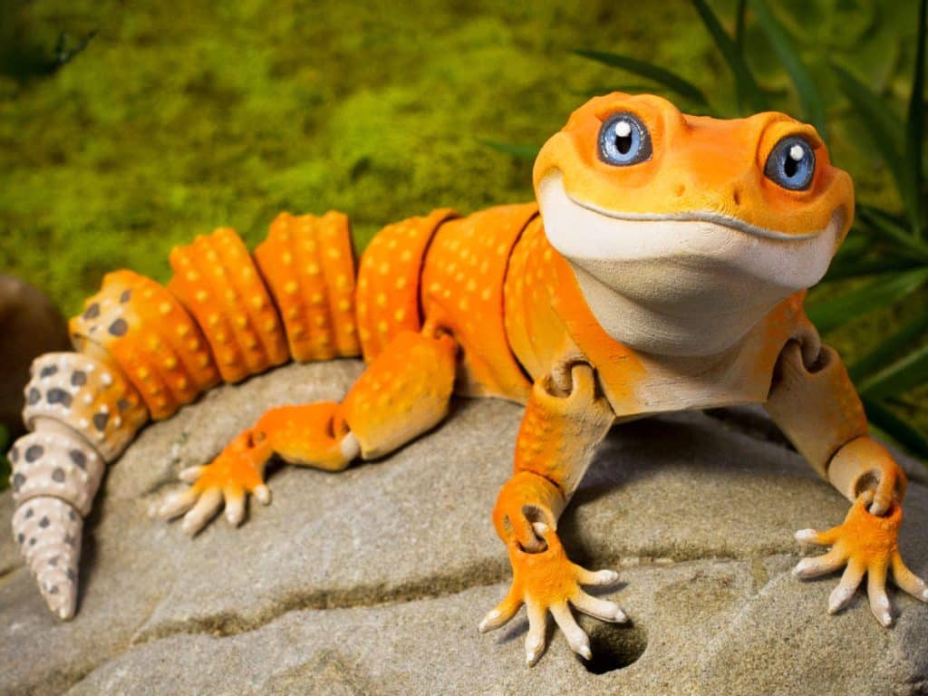 3D Printed Flexible Gecko​