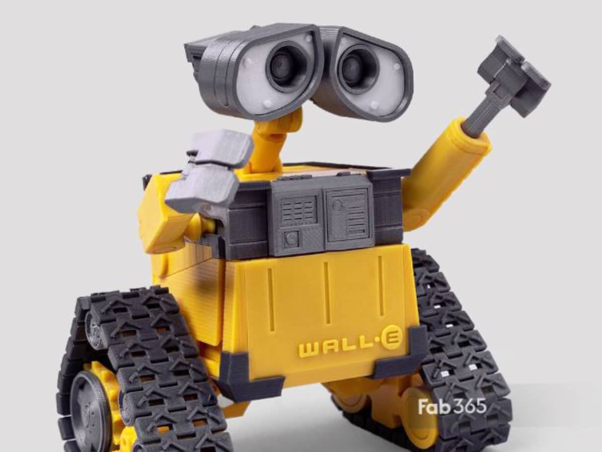 Articulated Wall-E​ 3D Print
