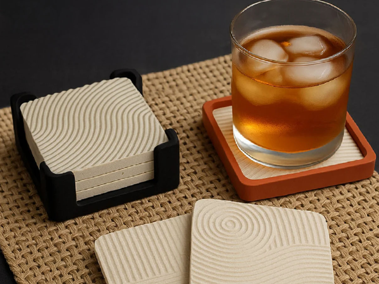 50 Useful 3D Printed Kitchen Gadgets and Tools for 2026 6 zen garden coaster 3d print