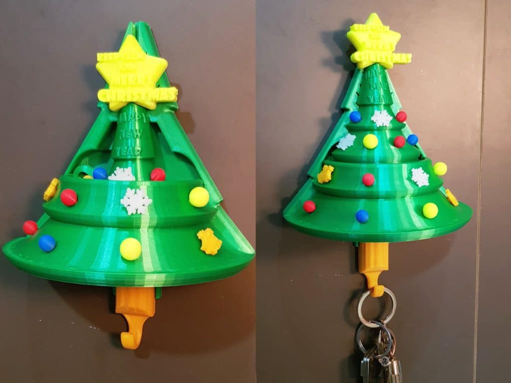 christmas tree key hanger