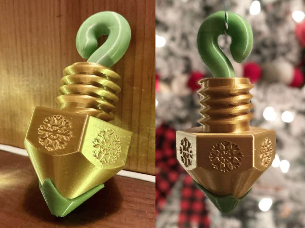 clogged nozzle ornament