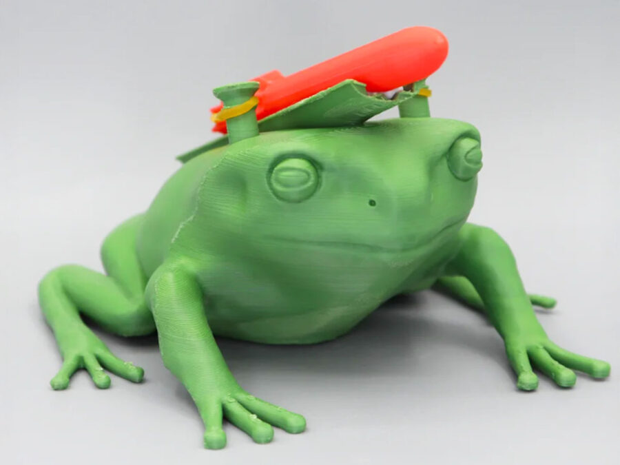 3d printed missile toad - Kickass 3D Prints 3d printed missile toad
