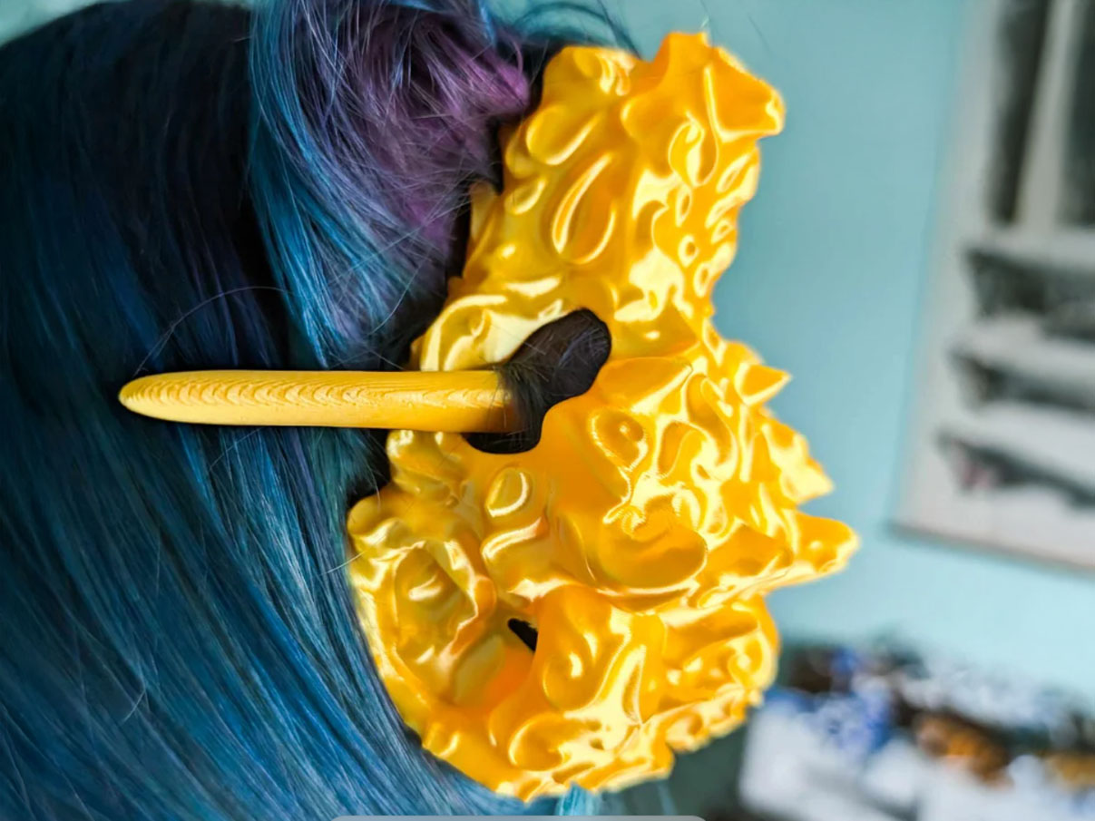 40 Legendary Dragon 3D Prints You Can Make in 2026 6 3d printed Dragon Skull Hairpin