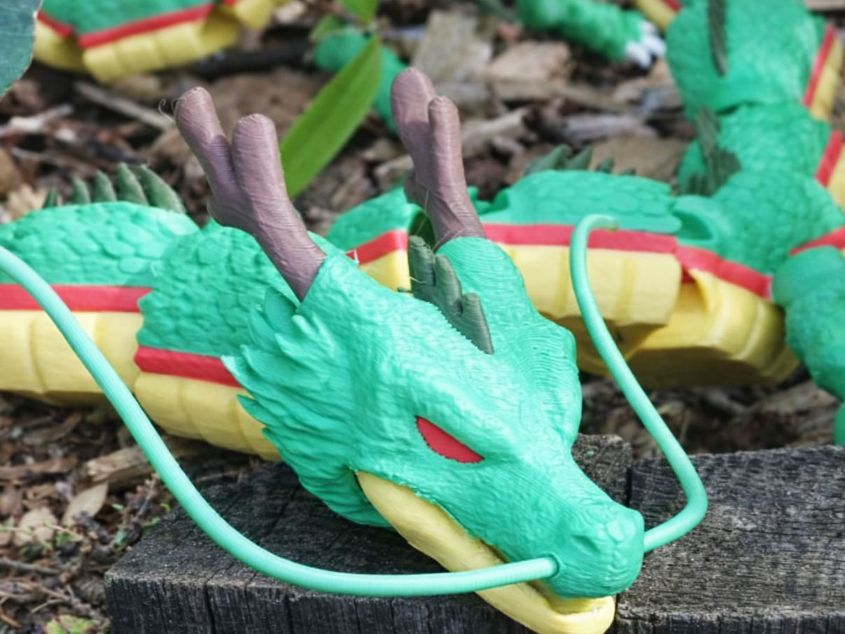 40 Legendary Dragon 3D Prints You Can Make in 2026 12 Articulated Shenron 3d print