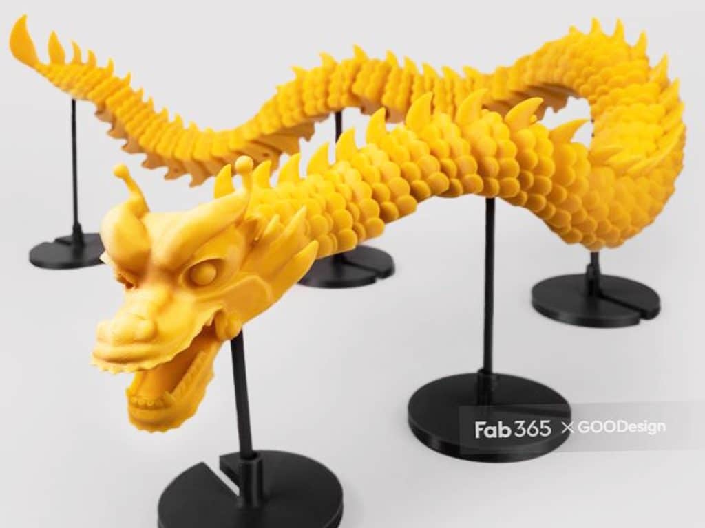 3d printed Chinese Dragon