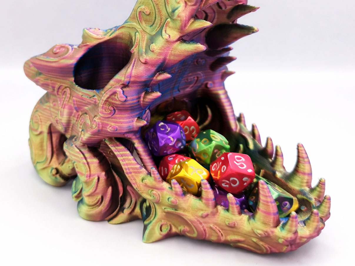 40 Legendary Dragon 3D Prints You Can Make in 2026 8 Dragon Dice Tower 3d model