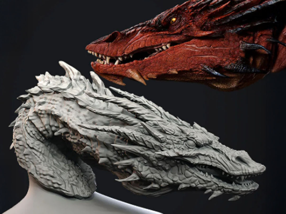 40 Legendary Dragon 3D Prints You Can Make in 2026 14 The Hobbit Smaug 3d model