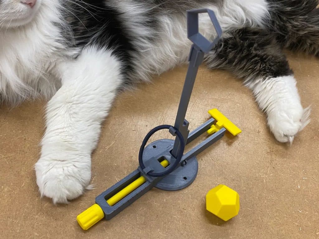 Toy Catapult for cats
