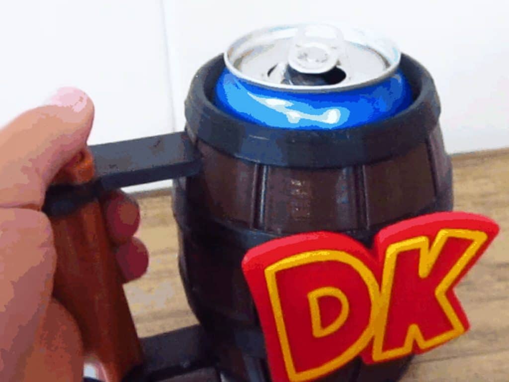 donkey kong can holder