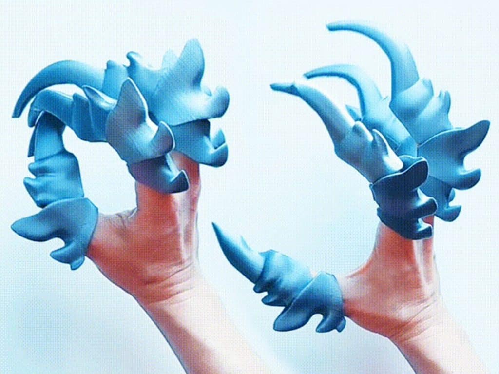 3d printed Dragon Claws