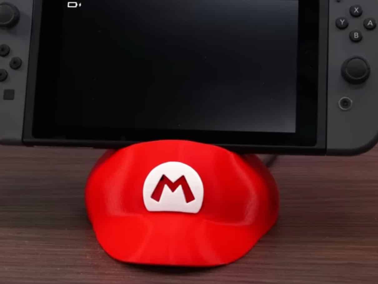 mario cap switch stand 3d print