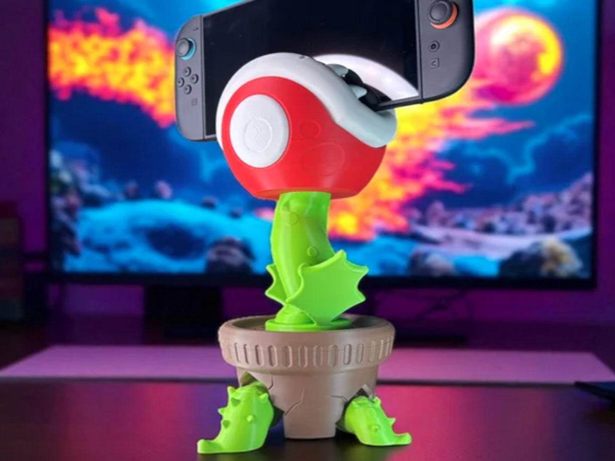mario piranha plant switch dock