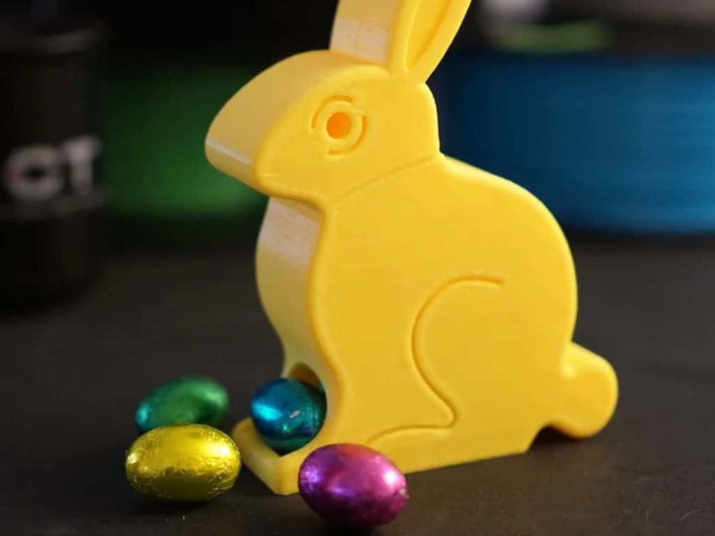 bunny easter egg dispenser 3d model