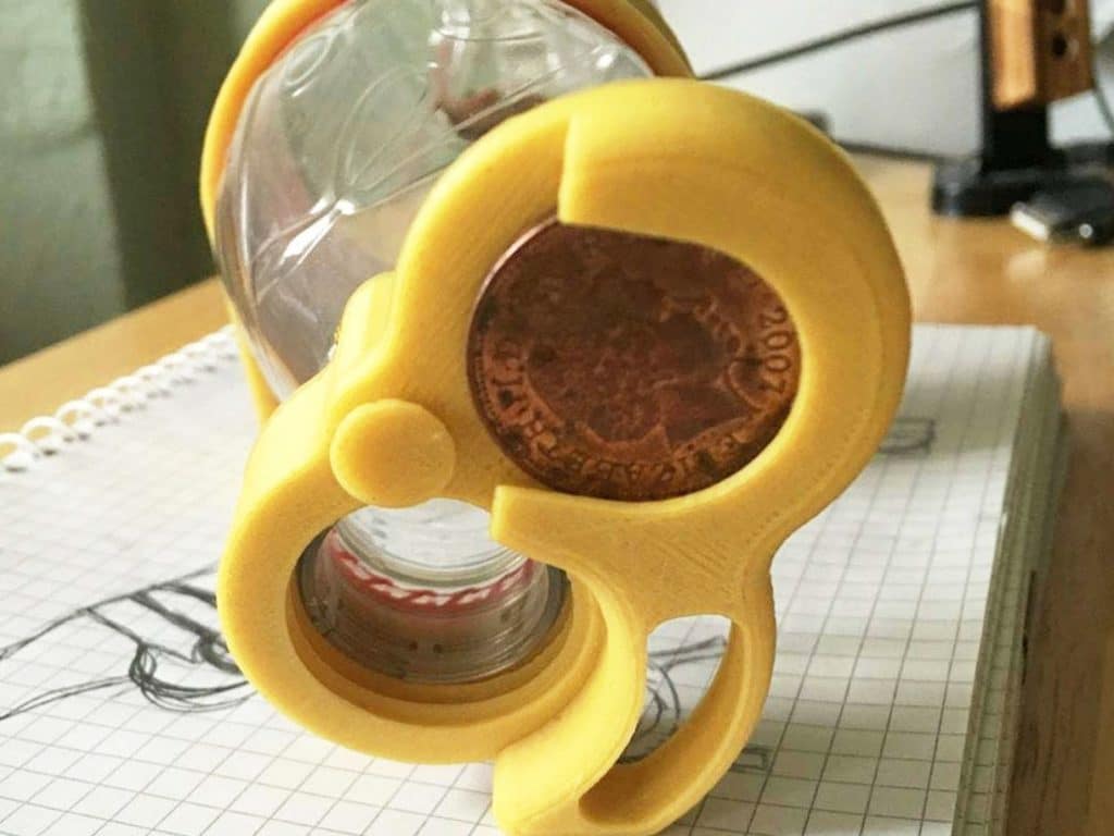 bottle mouse trap 3d model