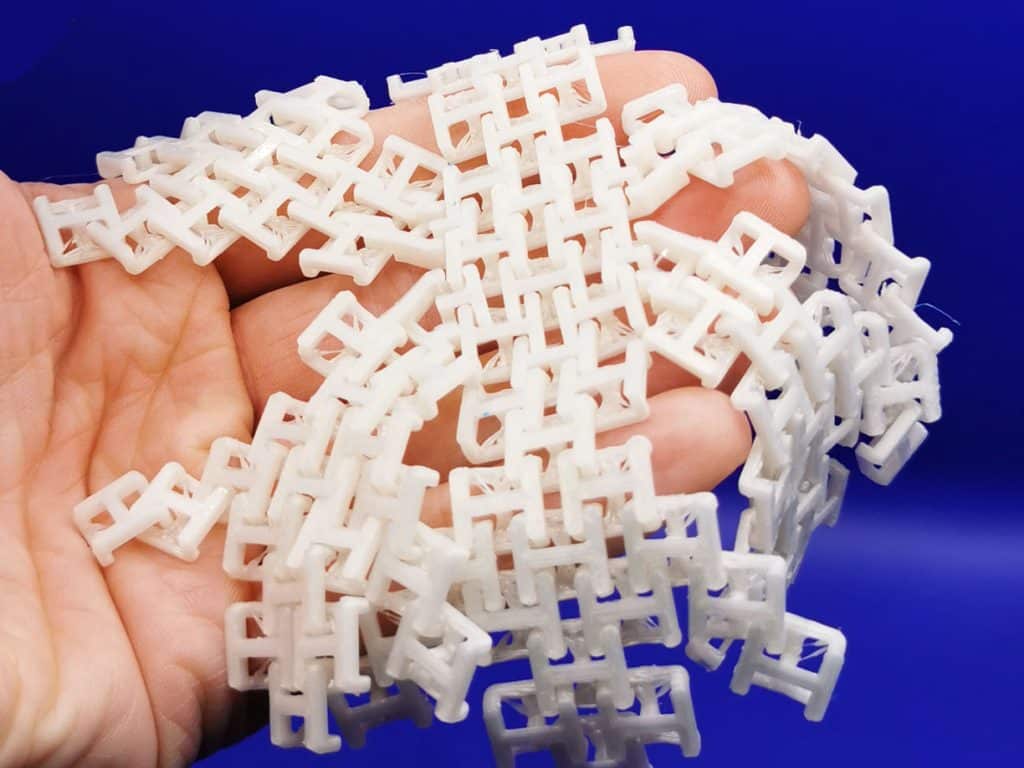 Articulated Snowflake 3d print