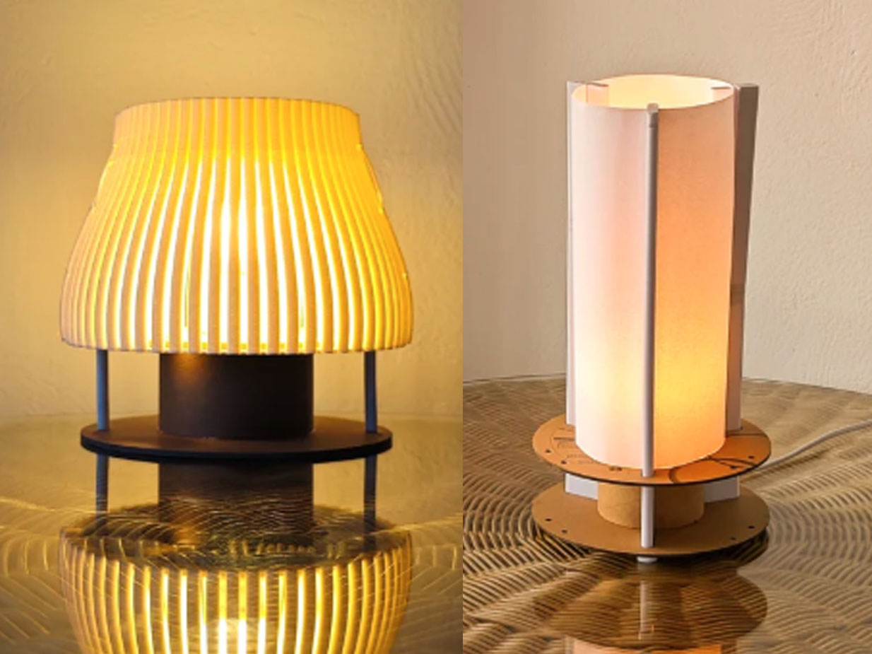 Filament Spool Lamp​ stl file