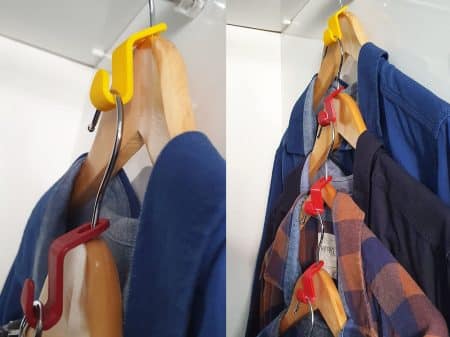 clothes hanger connector hook 3d print