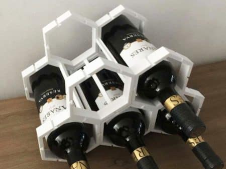 Modular Wine Rack 3d model