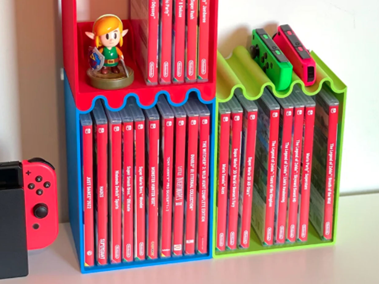Nintendo Switch Game Case Holder 3d model