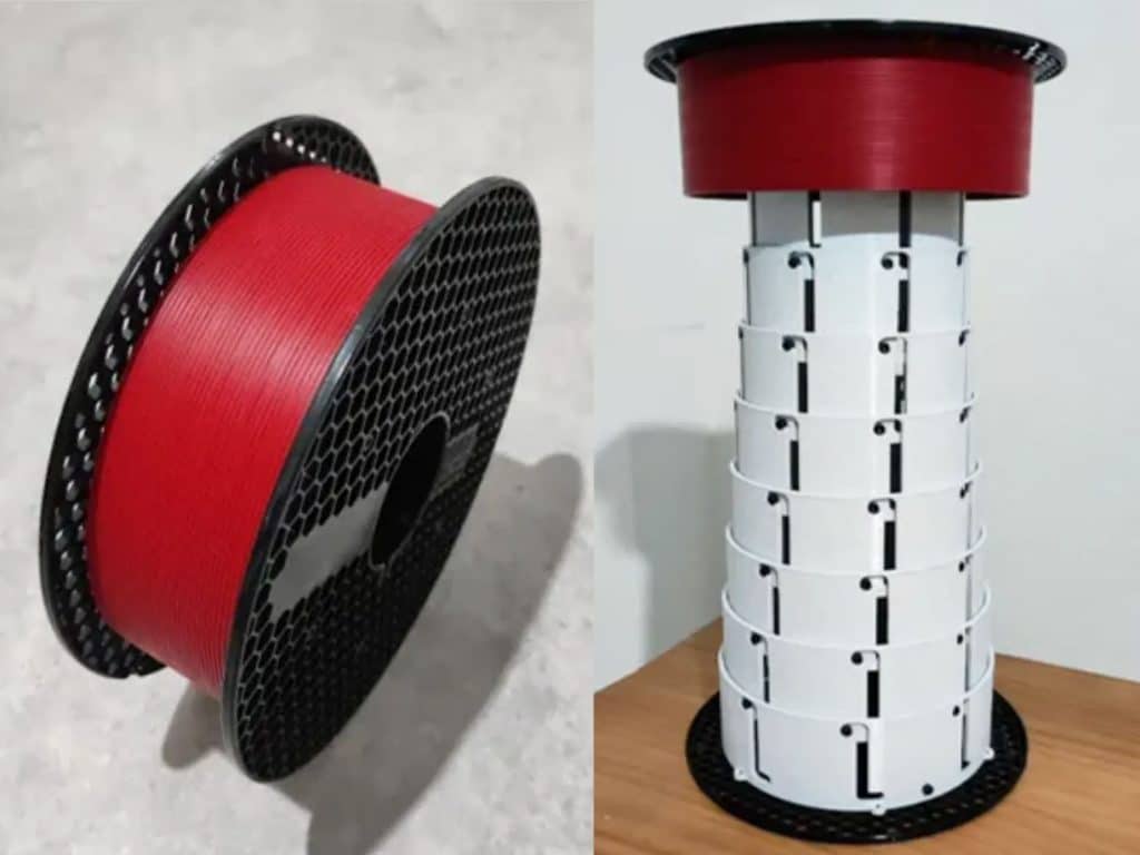 filament spool 3d printed stool