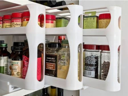 Pullout Spice Rack 3d printed