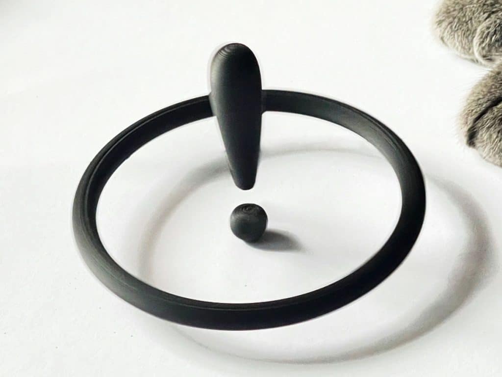 Spinner Hovering Exclamation Point 3d print