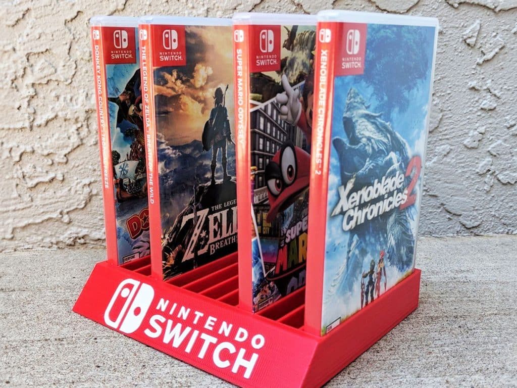 Nintendo Switch Game Case Holder 3d model