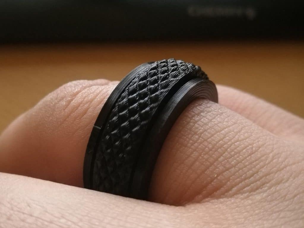 3d printed Fidget ring spinner